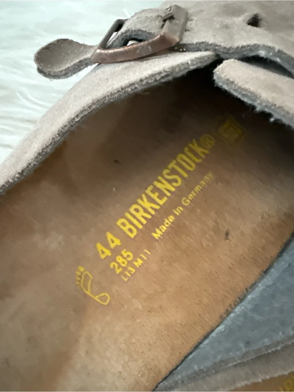 Birkenstock soft suede